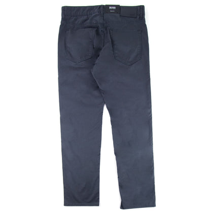 Hugo Boss Regular-fit Jeans In Washed Stretch Denim Dark Blue 402