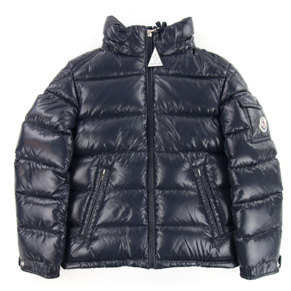 Moncler Junior New Maya Giubbotto Down Jacket Navy 742