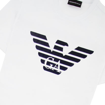 Emporio Armani GA Eagle T-Shirt White