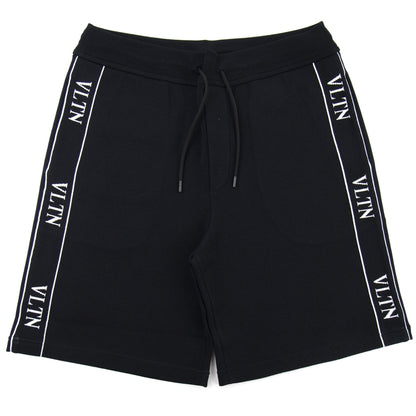 Valentino VLTN Viscose Bermuda Shorts Black