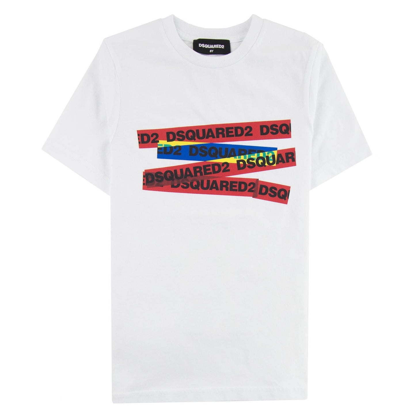 Dsquared2 Kids Banner T-shirt White