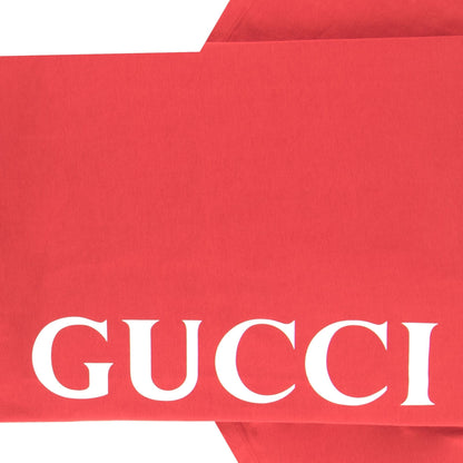Gucci Print Oversize T-shirt Red