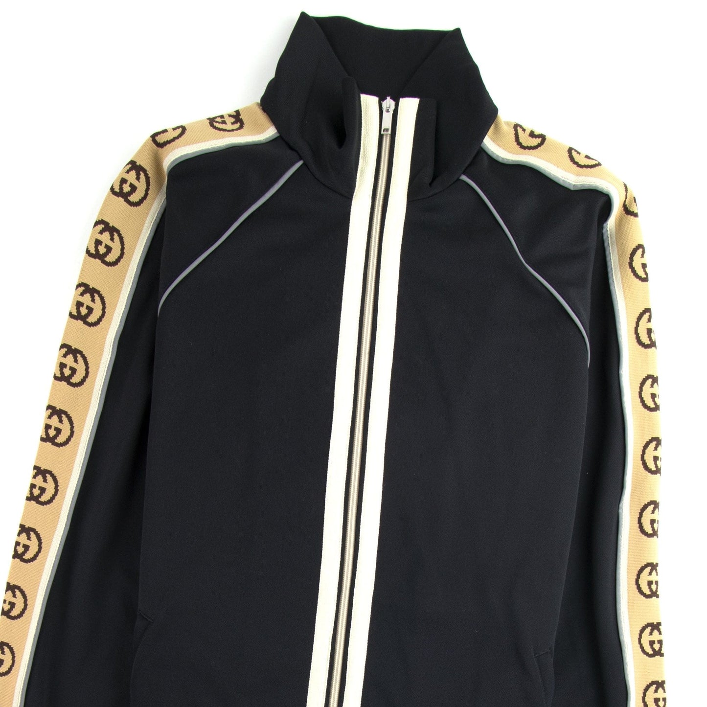 Gucci Oversize Technical Jersey Jacket Black