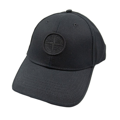 Stone Island Junior Compass Cap Black V0029