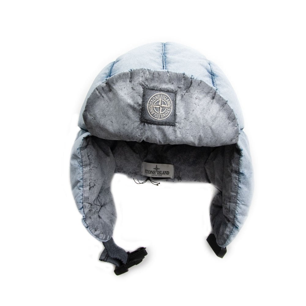 Stone Island Junior Lamy Cap Frost White