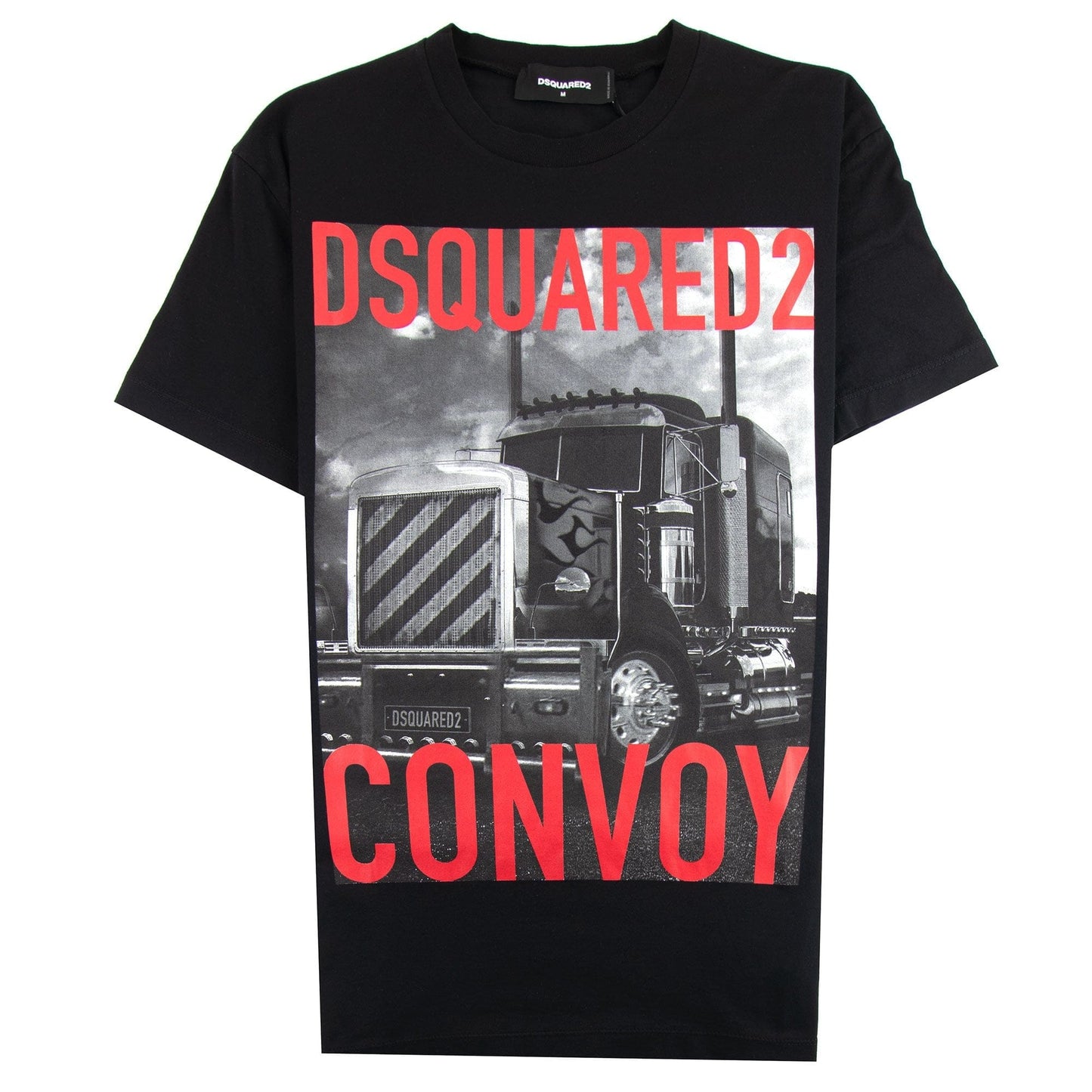 Dsquared2 Truck Convoy T-shirt Black 900