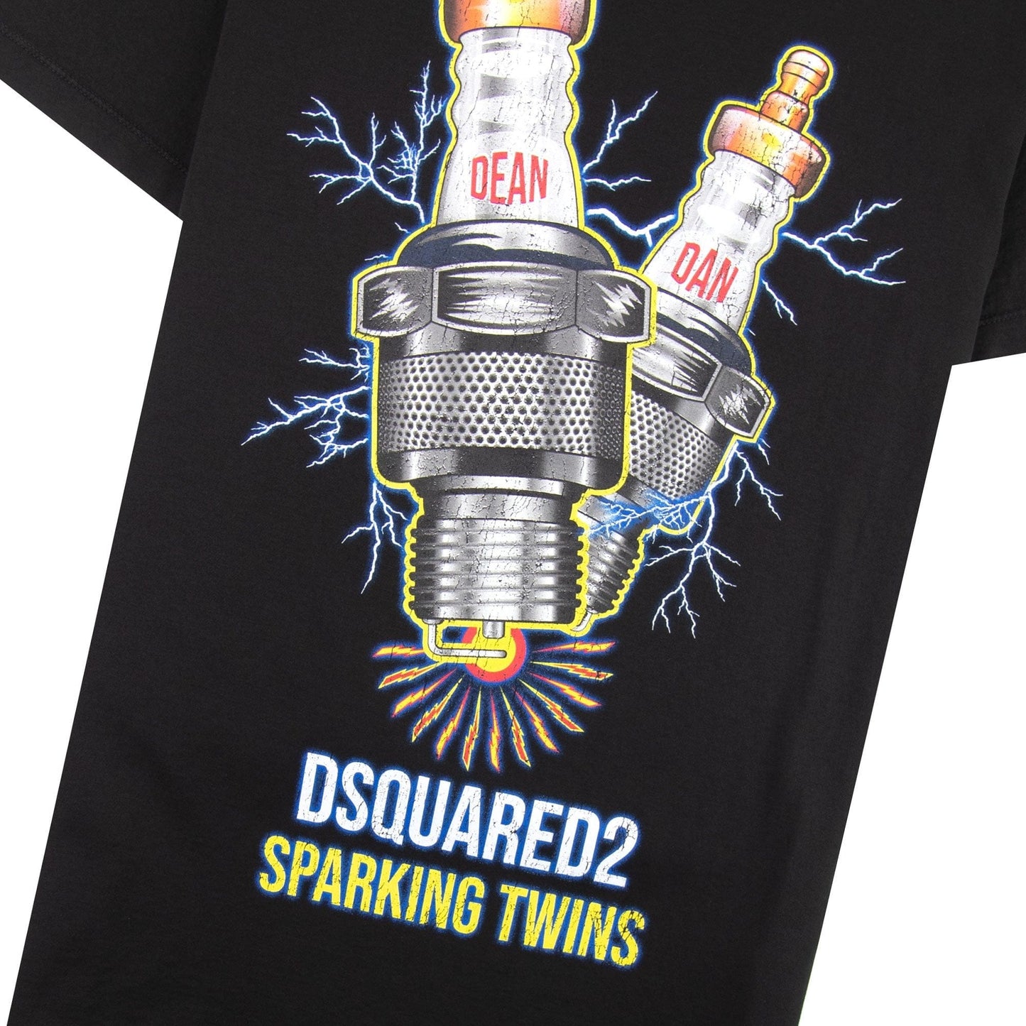 Dsquared2 Sparking Twins T-shirt Black 900