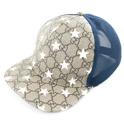 Gucci Junior GG Stars Baseball Hat Navy