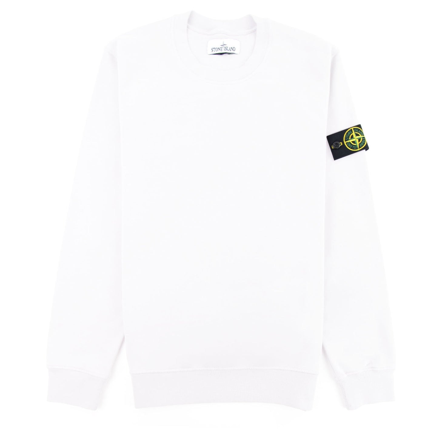 Stone Island 63020 Crewneck Sweatshirt White V0001