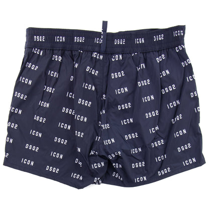 Dsquared2 Logo Swim Shorts Navy
