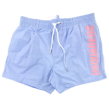 Dsquared2 Dsquared Side Leg Short Light Blue