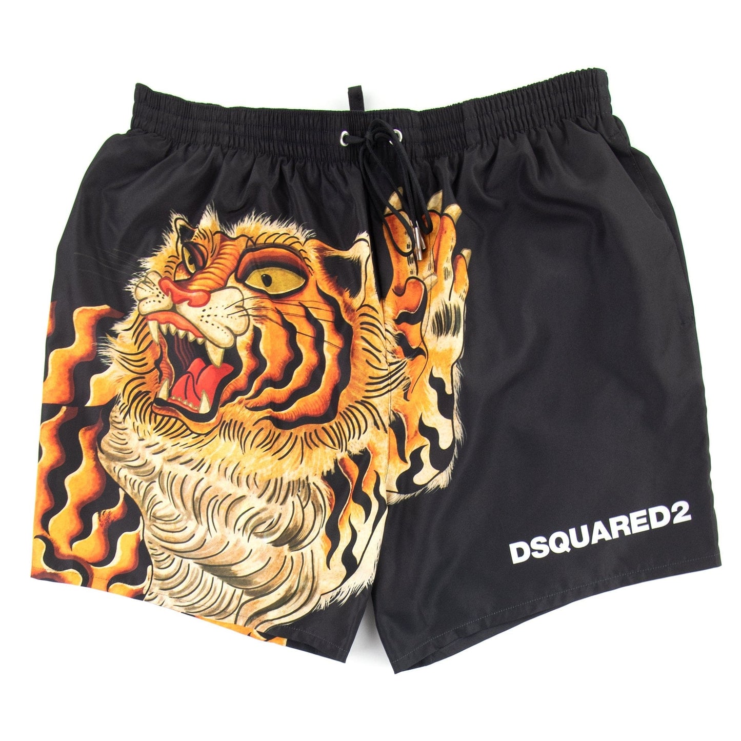 Dsquared2 Tiger Swim Shorts Black