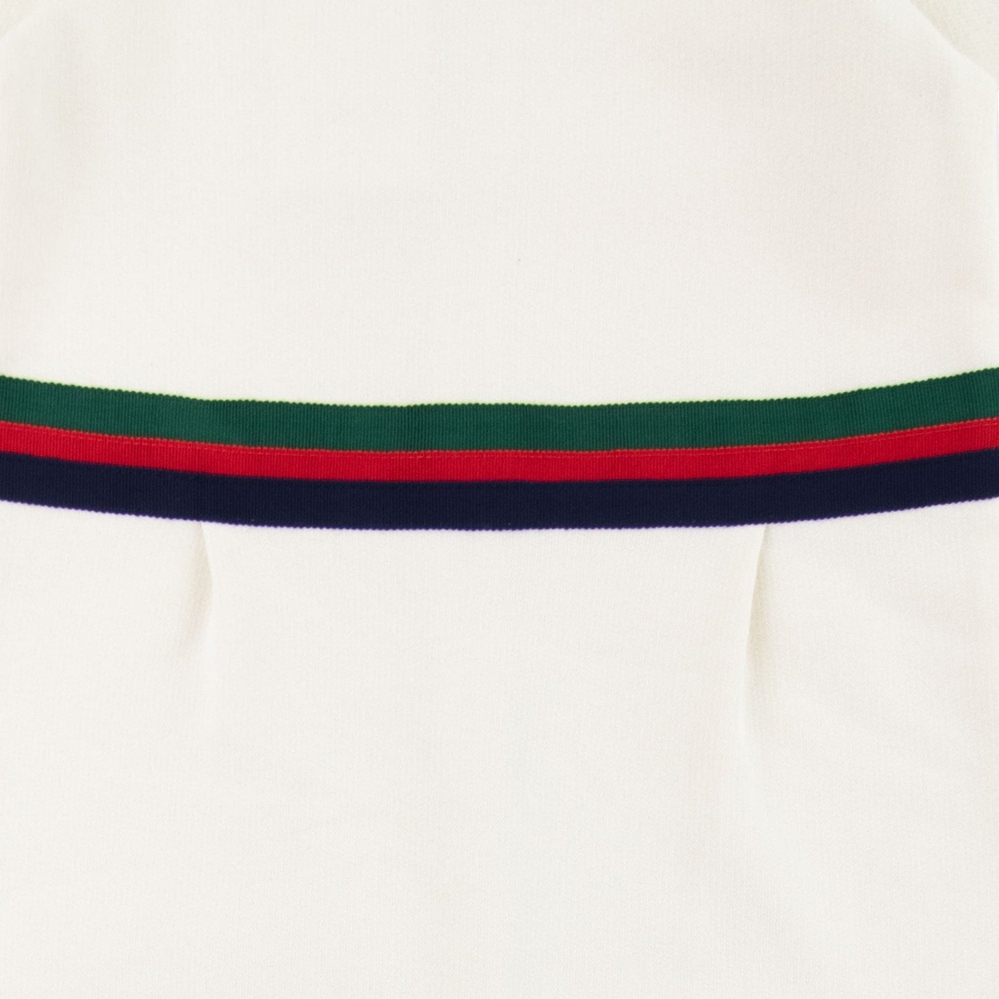 Gucci Junior Bow Dress Cream