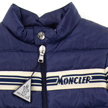 Moncler Junior Haraiki Puffer Jacket Blue