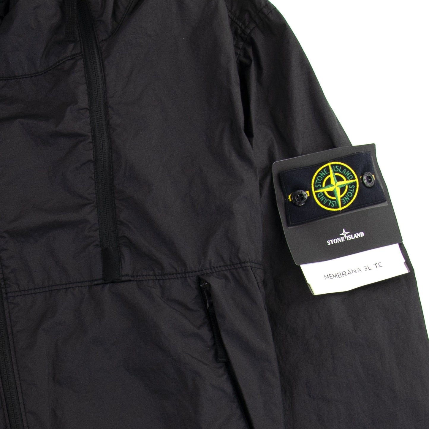 Stone Island 42323 Membrana 3l Tc Black V0029