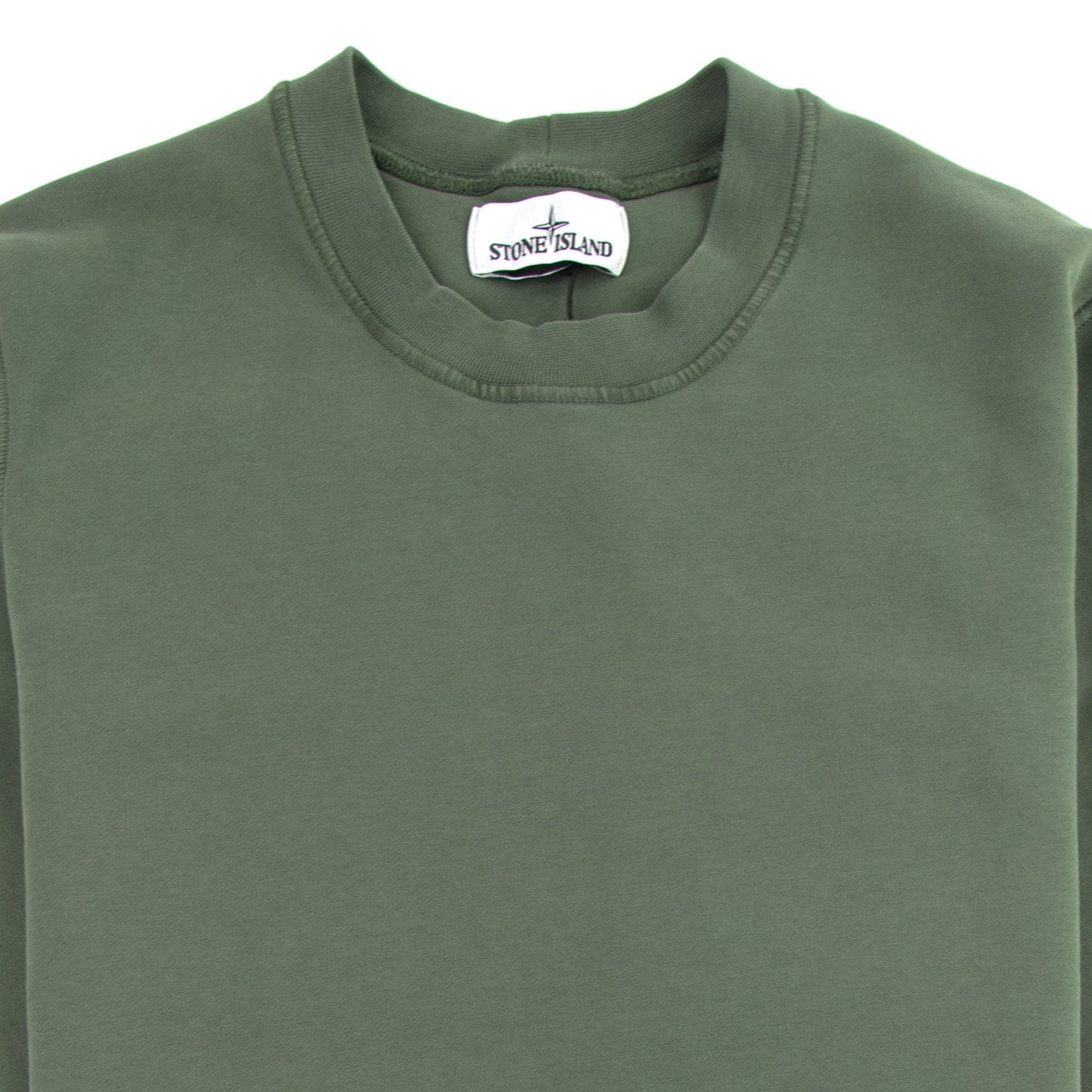 Stone Island 63051 Crewneck Sweatshirt Olive V0058