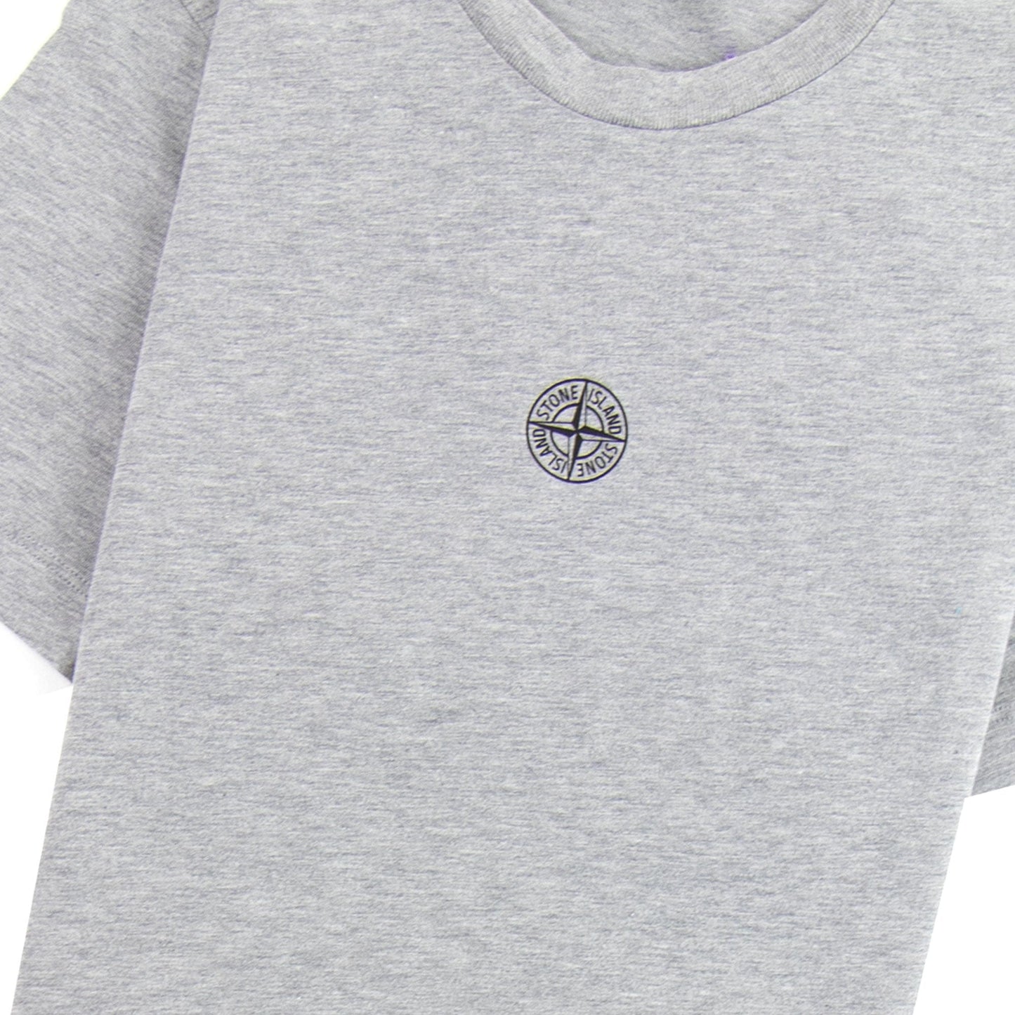 Stone Island Junior 21054 Digital Landscape T-shirt Grey V0M64