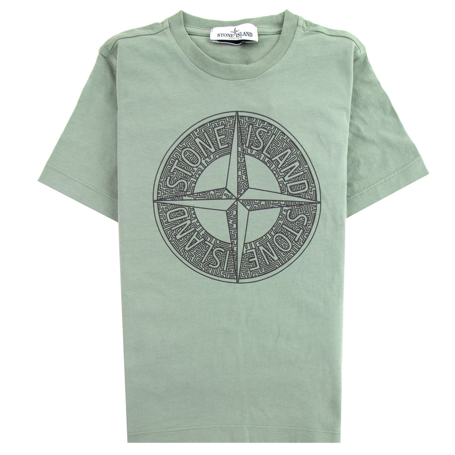 Stone Island Junior 21059 Maze T-shirt Olive V0055