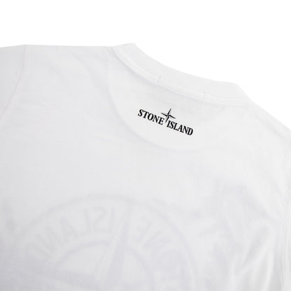 Stone Island Junior 21059 Maze T-shirt White V0001