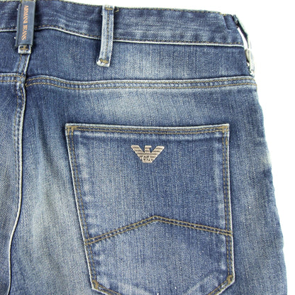 Armani Jeans J06 Stretch Slim Fit Jeans Dark Indigo