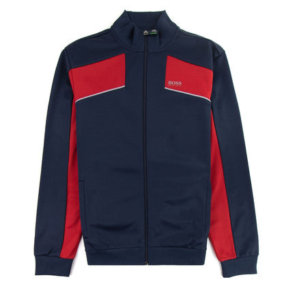 Hugo Boss Skaz 2 Funnel Neck Jacket Navy Blue