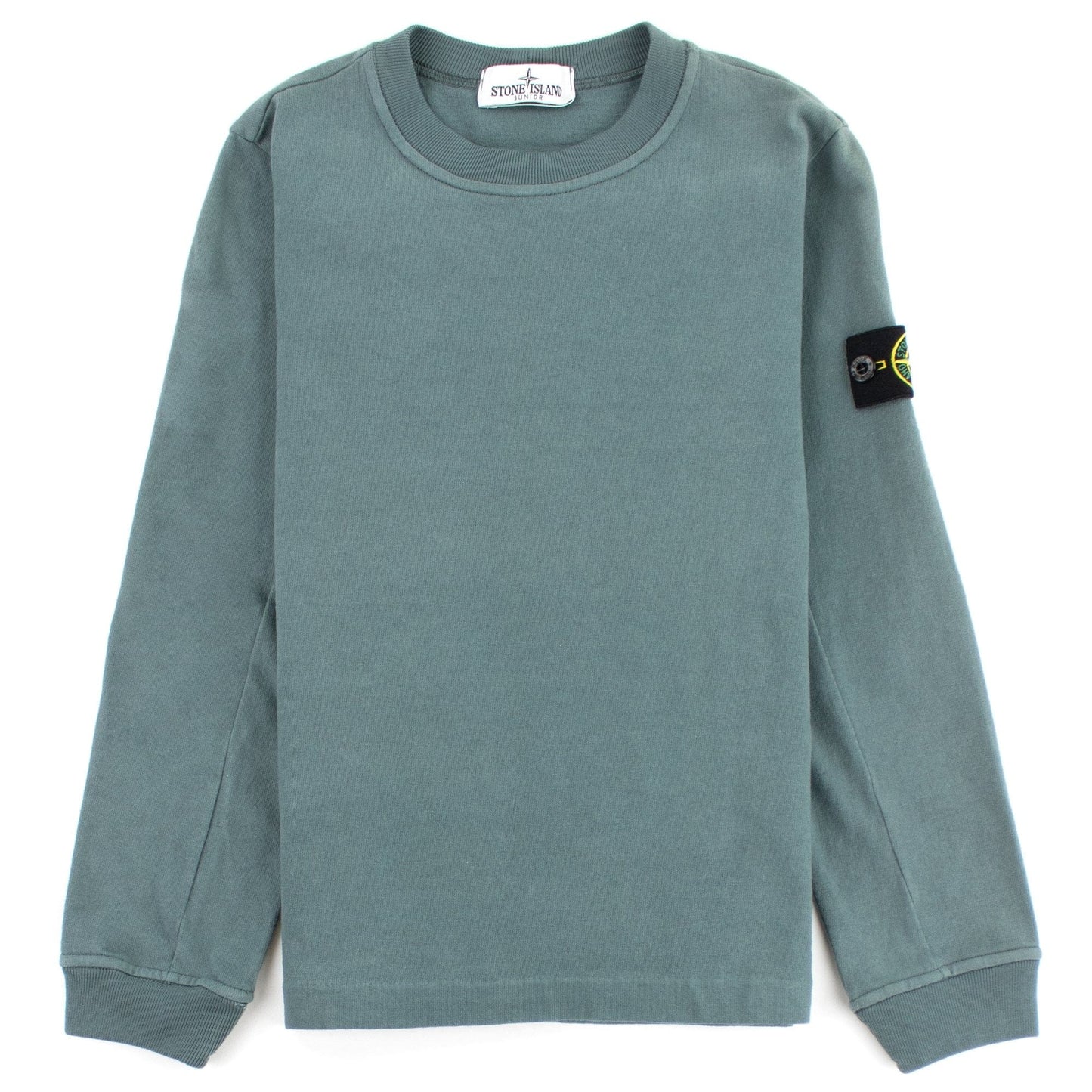 Stone Island Junior Round Neck Sweatshirt Grey 0060