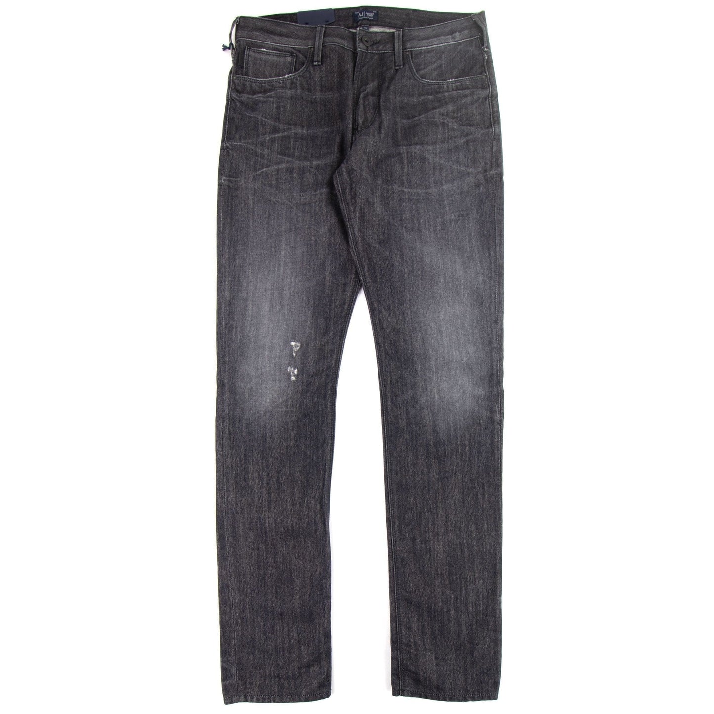 Armani Jeans J06 Washed Denim Jeans Nero