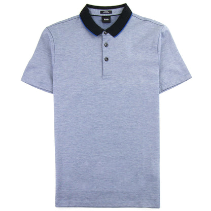 Hugo Boss Pelham Short Sleeve Polo Shirt Blue