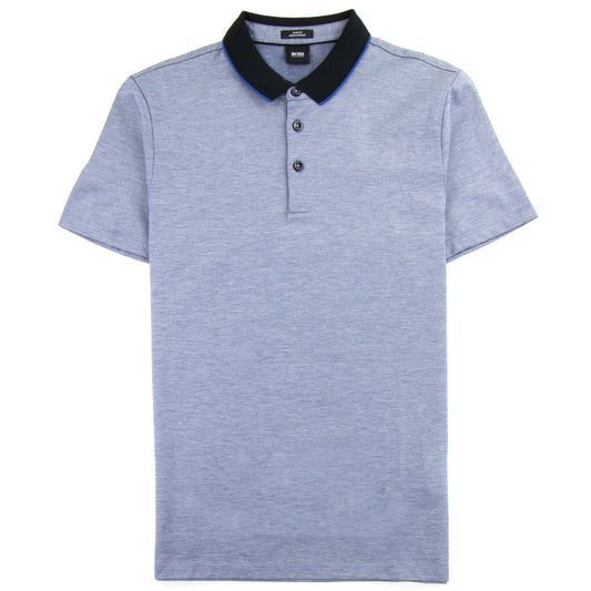 Hugo Boss Pelham Short Sleeve Polo Shirt Blue