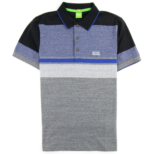 Hugo Boss Paule 2 Short Sleeve Polo Black/blue
