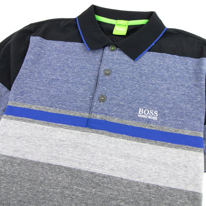 Hugo Boss Paule 2 Short Sleeve Polo Black/blue