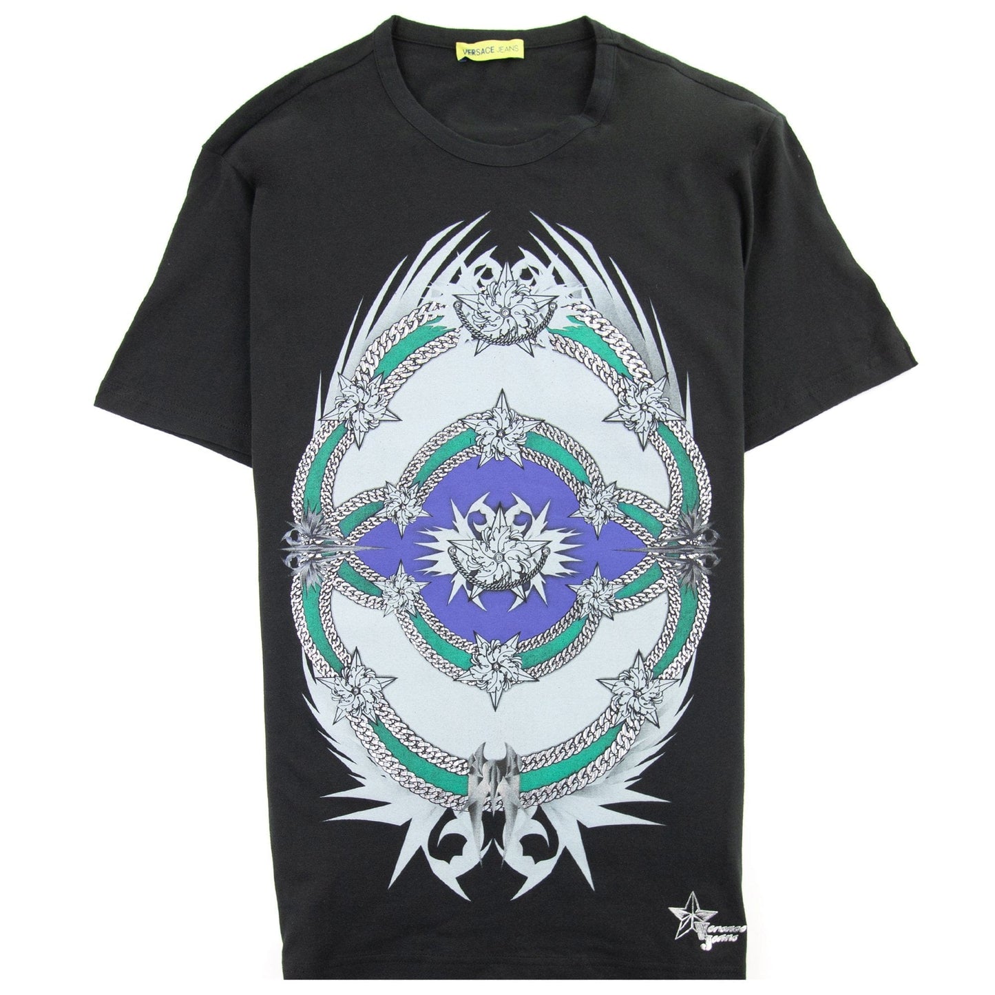 Versace Jeans Military Stars T-shirt Black