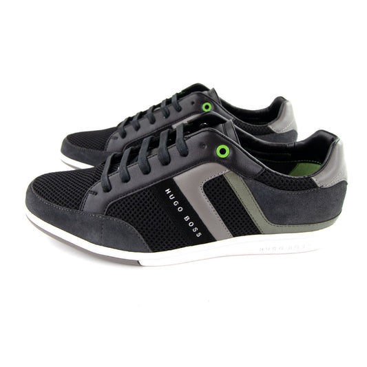 Hugo Boss Eldorado Reflect Trainers Dark Grey