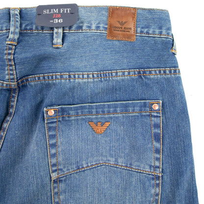 Armani Jeans J28 Slim Fit Jeans Denim