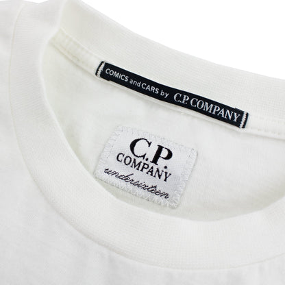 Cp Company Undersixteen Comics And Cars Logo T-shirt White 103