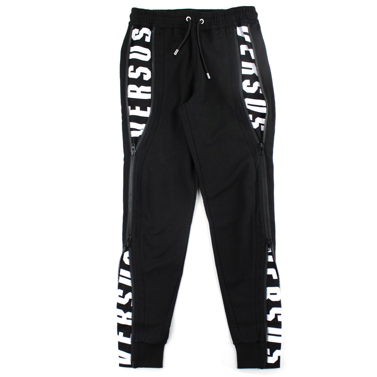 Versace Versus Zip Leg Bottoms Black