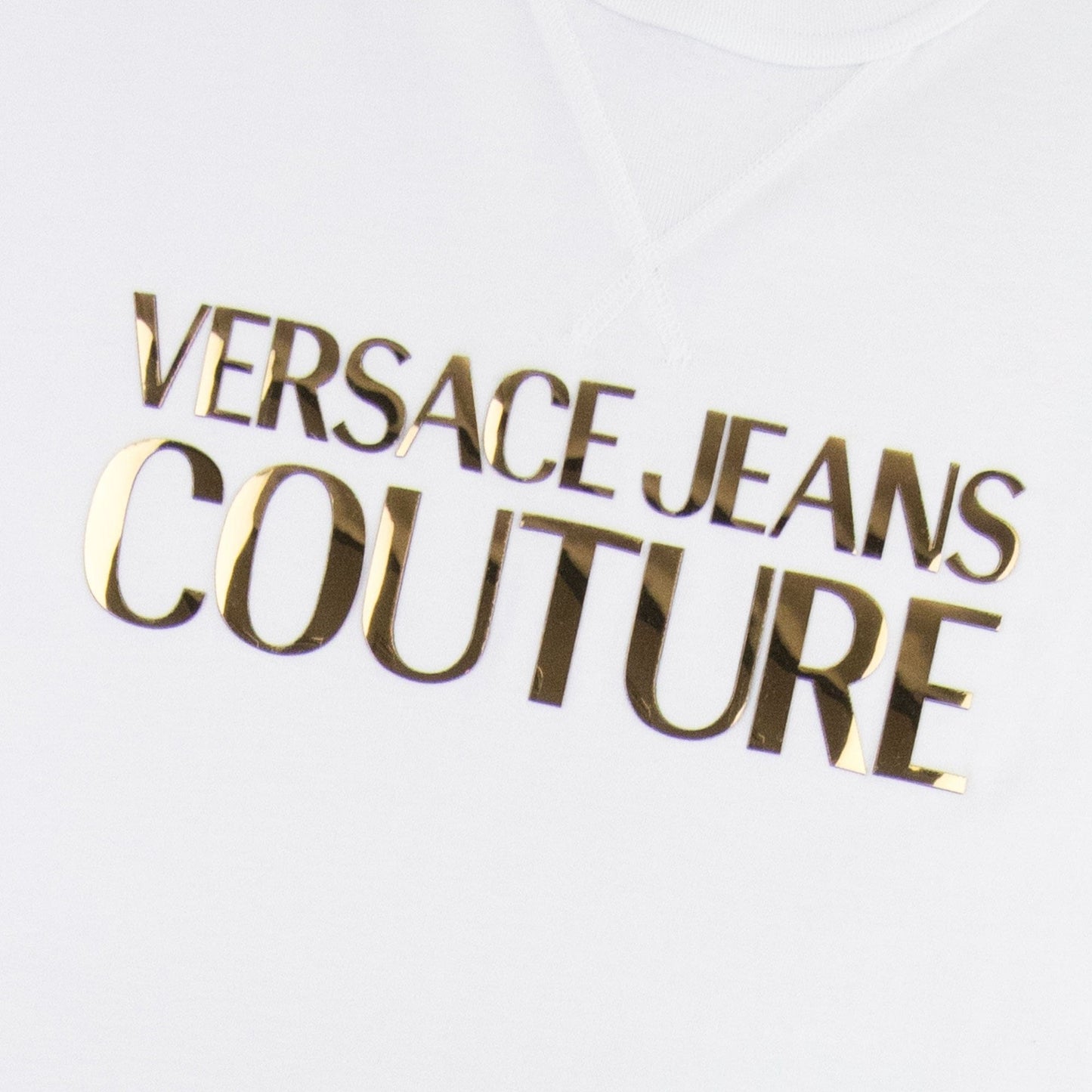 Versace Jeans Couture Foil Logo T-shirt White