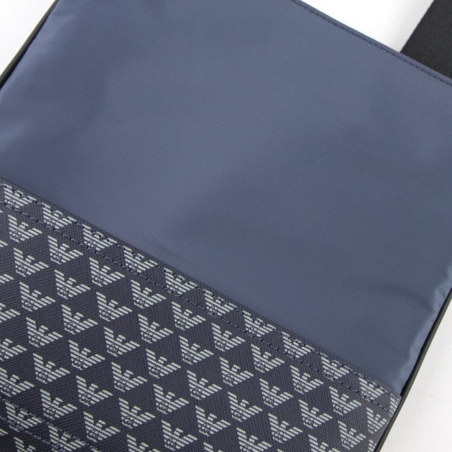 Emporio Armani Logo Print Small Item Bag Avio/Navy