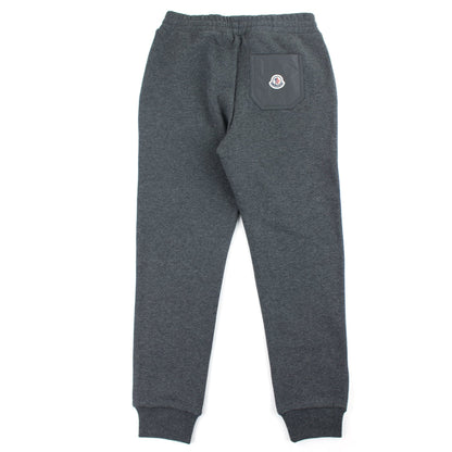 Moncler Junior Hooded Tracksuit Dark Grey