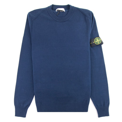 Stone Island 510B2 Knitwear Sweatshirt Marine Blue V0028