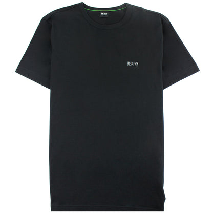 Hugo Boss Regular-fit T-shirt With Contrast Logo Black