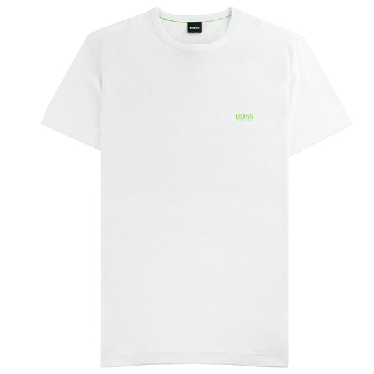 Hugo Boss Regular-fit T-shirt With Contrast Logo White