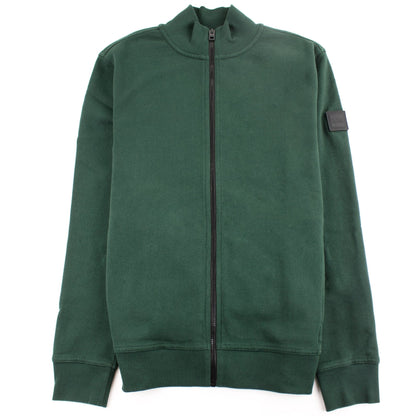 Hugo Boss Relaxed Fit Cotton Jacket Green