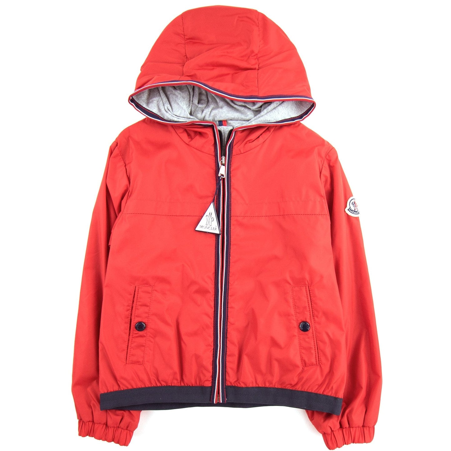 Moncler Junior Anton Infant Hooded Jacket Red 456