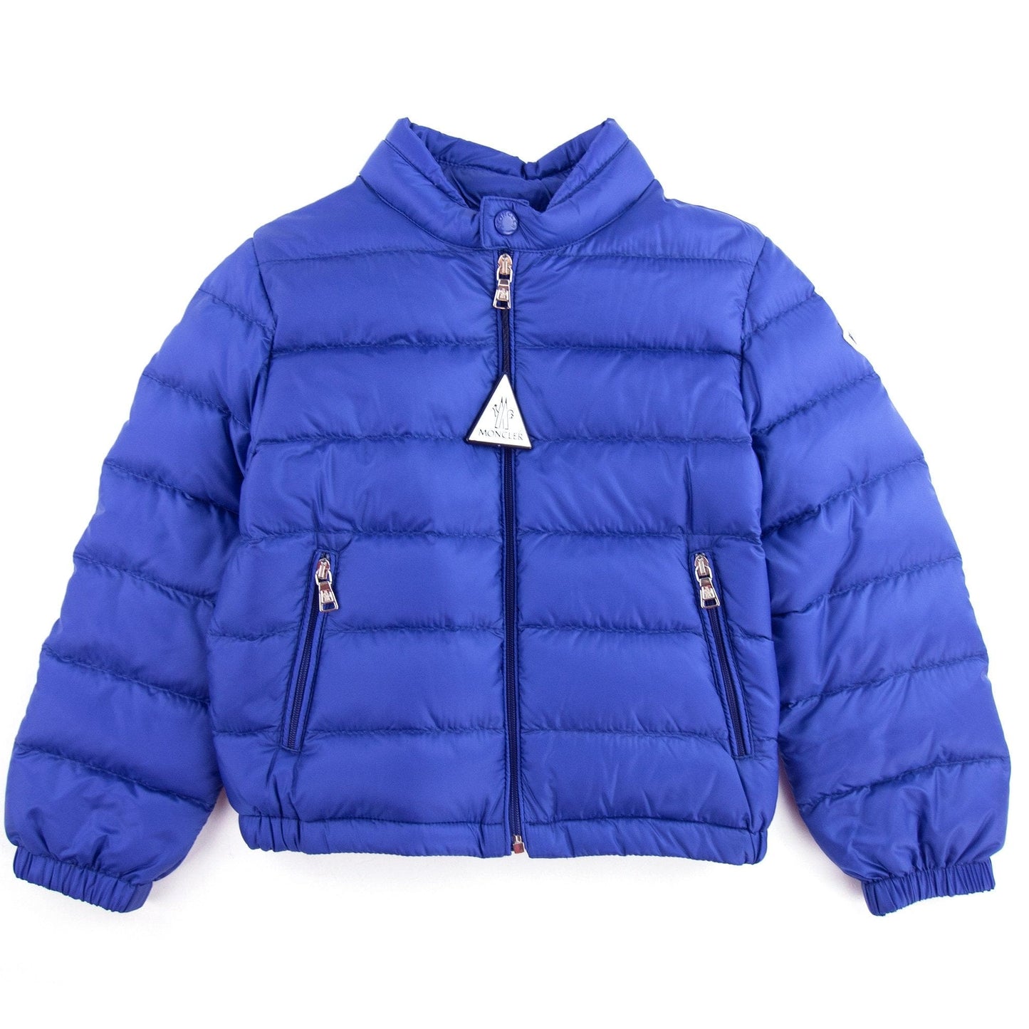 Moncler Junior Acorus Infant Zip Up Jacket Blue 785