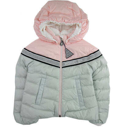 Moncler Junior Rook Infant Jacket Light Grey 503
