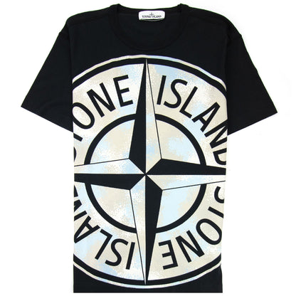 Stone Island Big Loom Tshirt Black