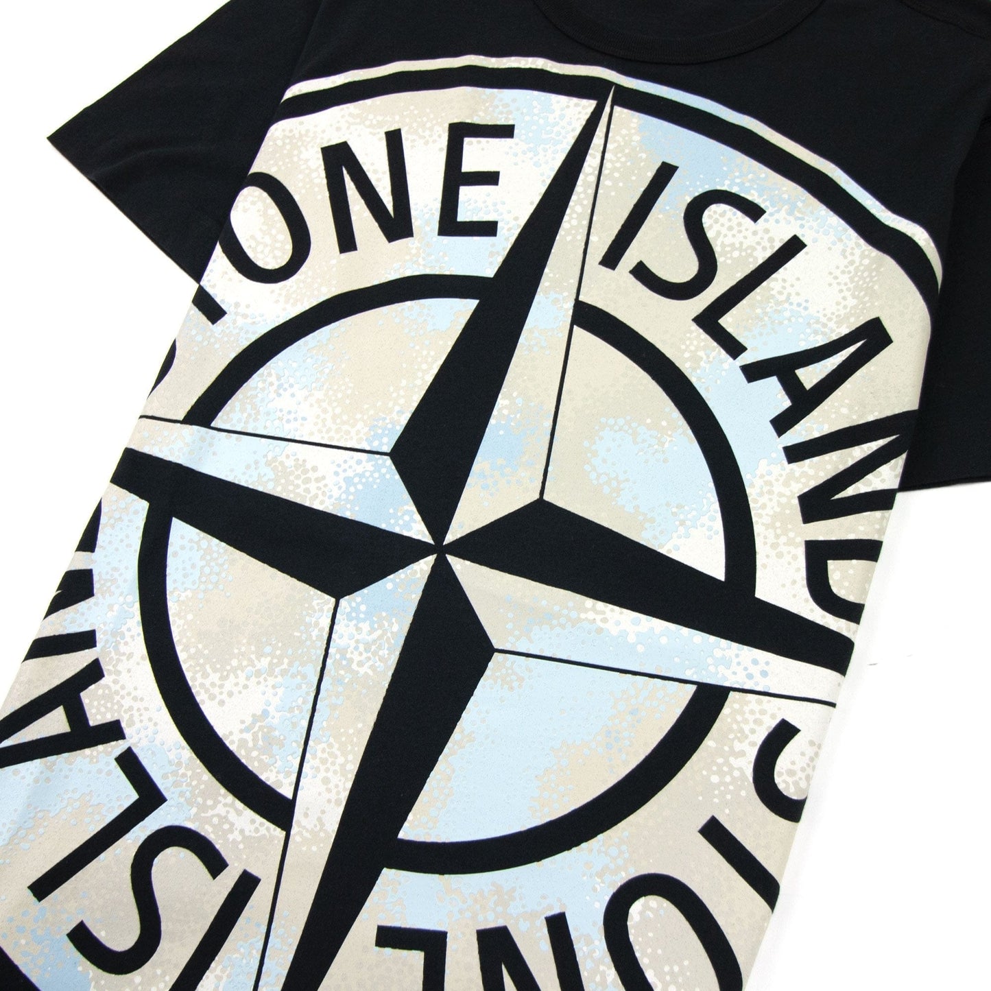 Stone Island Big Loom Tshirt Black
