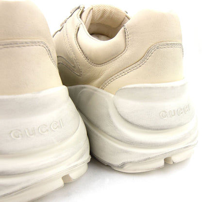 Gucci Rhyton Leather Sneaker Ivory 9522