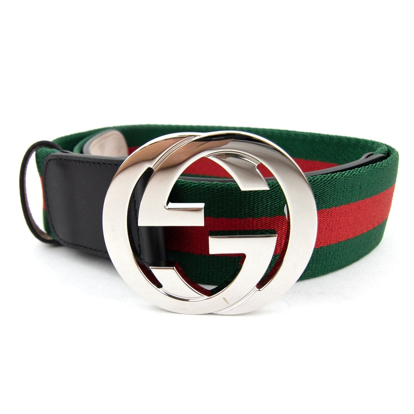 Gucci Interlocked GG Belt Green/Black 1060
